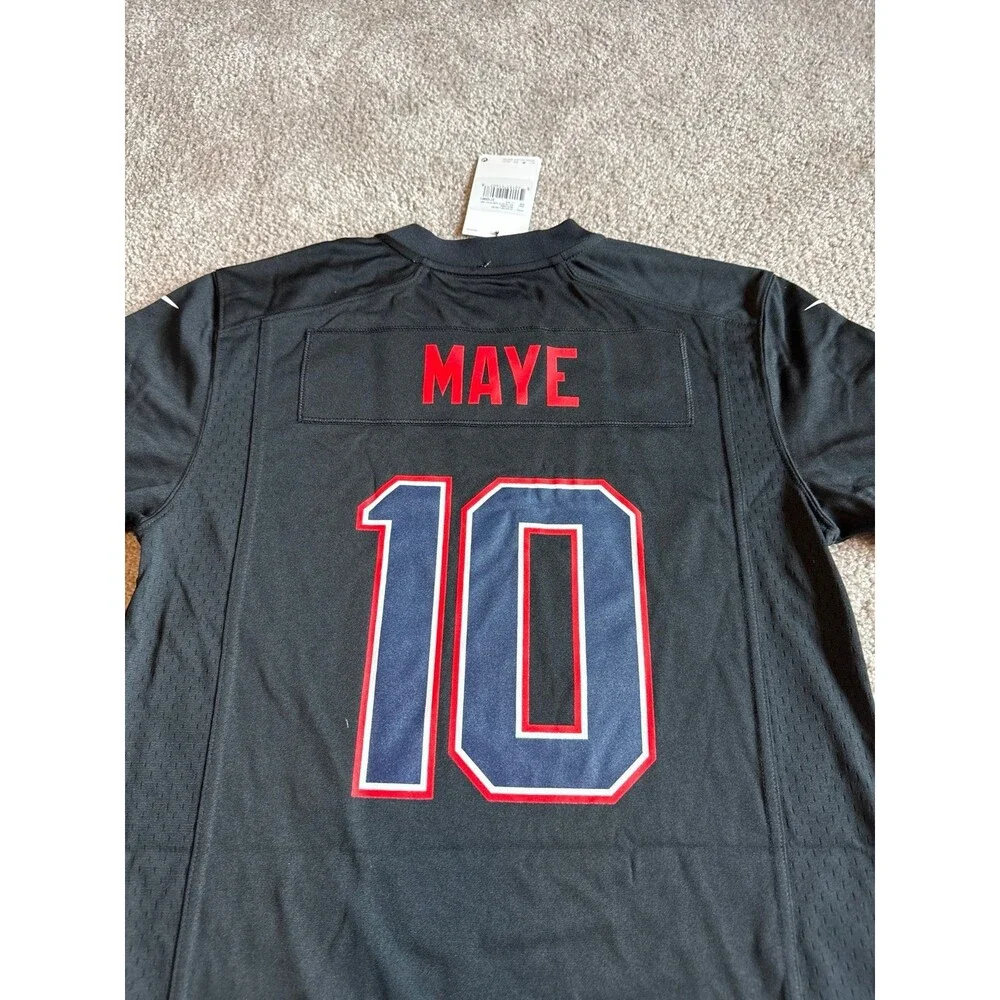 Drake Maye New England Patriots Nike Super Bowl Youth NWT Jersey Size Large